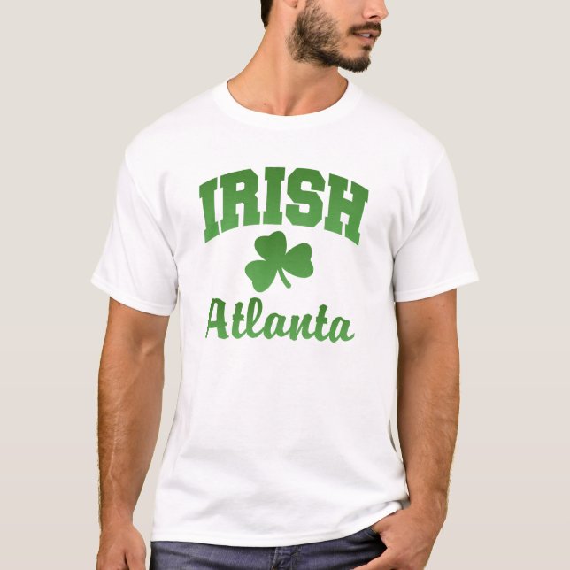 T-shirt d'Irlandais d'Atlanta (Devant)