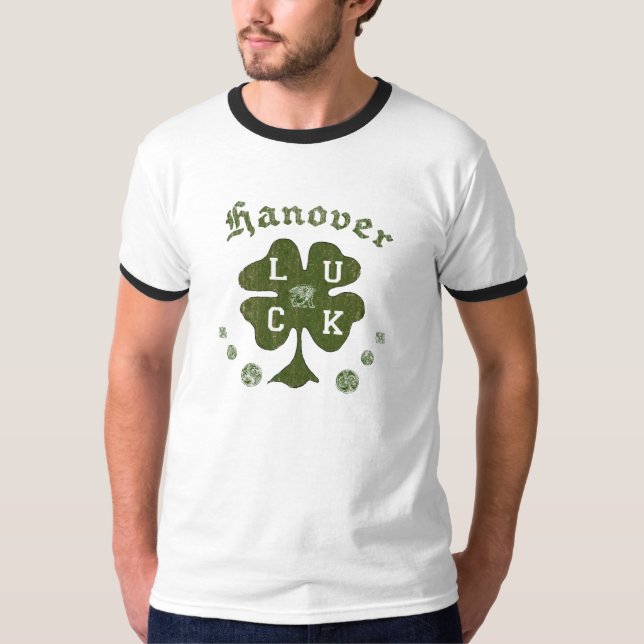 T-shirt d'Irlandais de Hannovre le Massachusetts (Devant)