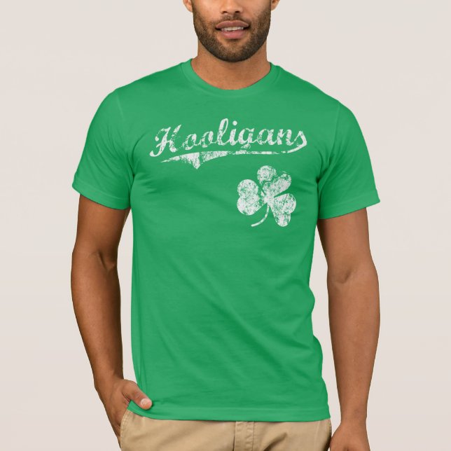 T-shirt d'Irlandais de Holligans (Devant)