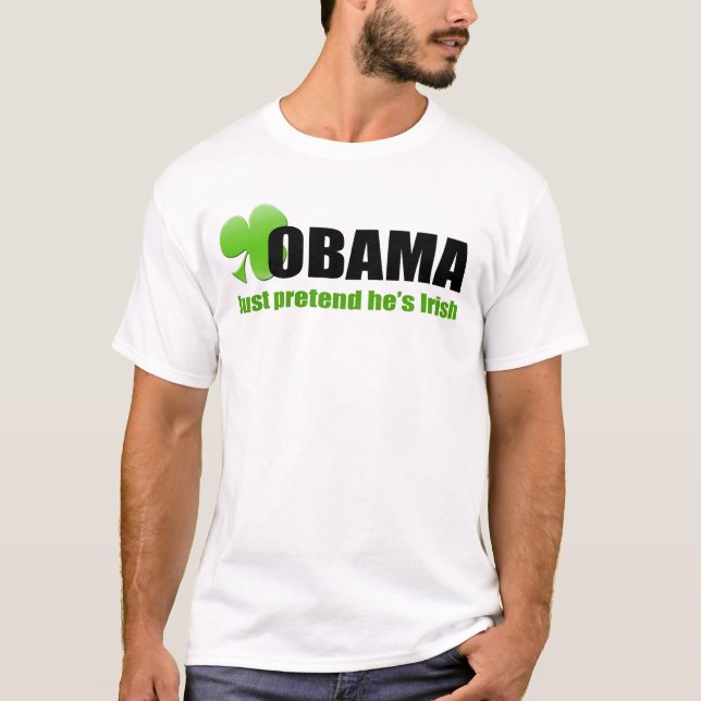 T-shirt d'Irlandais d'Obama (Devant)