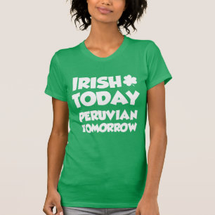T-shirt D'Irlandais Péruviens aujourd'hui demain (SUR