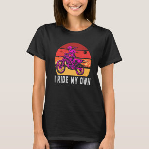 T-shirt Dirt Bike Motorbike Racing Motocross Girl Citation
