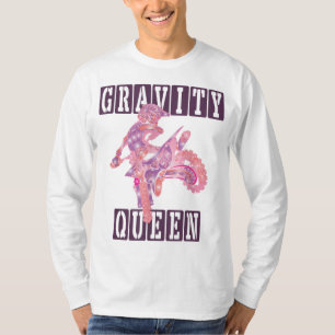 T-shirt Dirt Bike Rider Gravity Check Motocross Gravity Qu