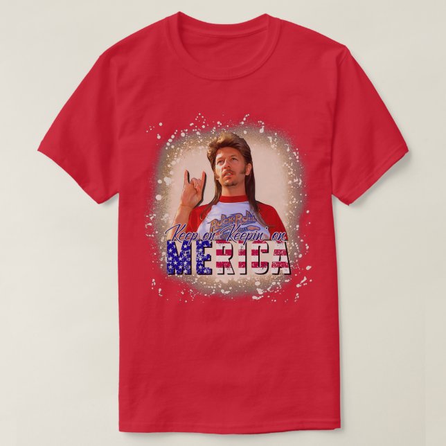 T-shirt Dirt Merica 4th of July Redneck   2  (Design devant)