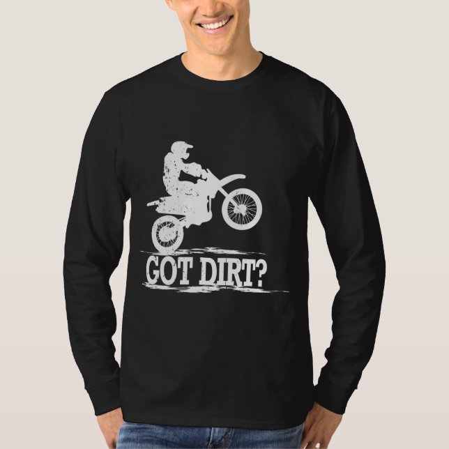 T-shirt Dirt Motocross Hors Vélo Dirt (Devant)
