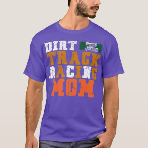 T-shirt Dirt Track Racing Course Grand-mère Maman Mère Dir