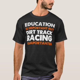 T-shirt Dirt Track Racing Dire Sprint Voiture Stock Voitur