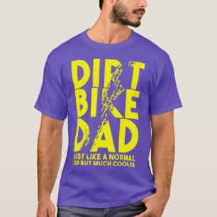 T-shirt Dirt Vélo Dads Motocross Vélo Moto