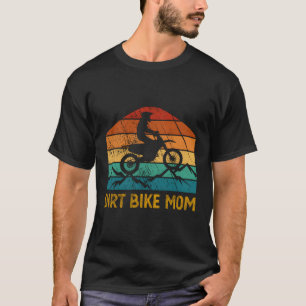 T-shirt Dirt Vélo Maman Motocross Maman