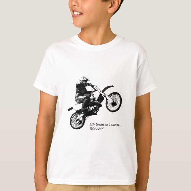 T-shirt Dirtbike (Devant)