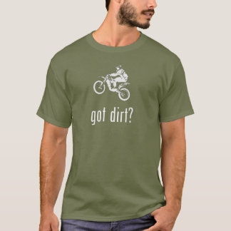 T-shirt Dirtbike obtenu de vélo de saleté tous terrains