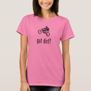 T-shirt Dirtbike obtenu de vélo de saleté tous terrains
