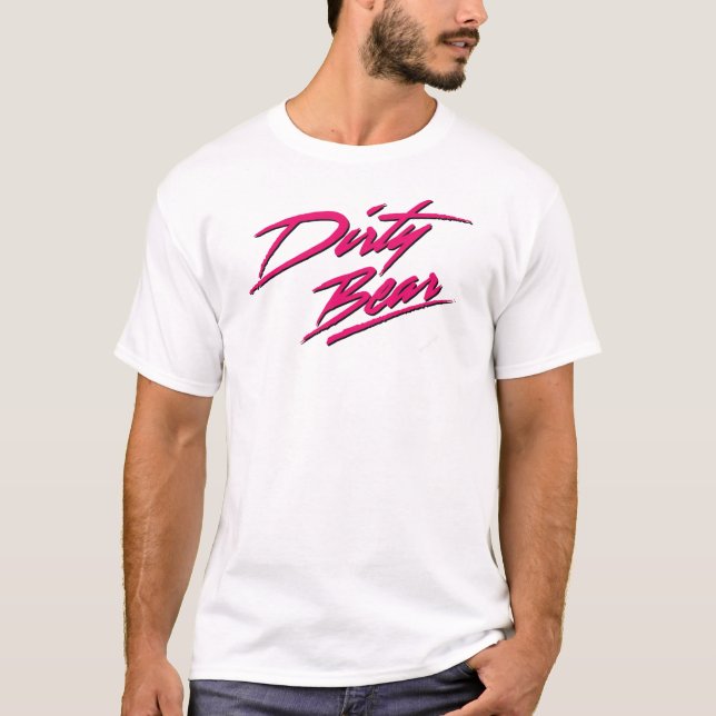 T-shirt dirty bear (Devant)