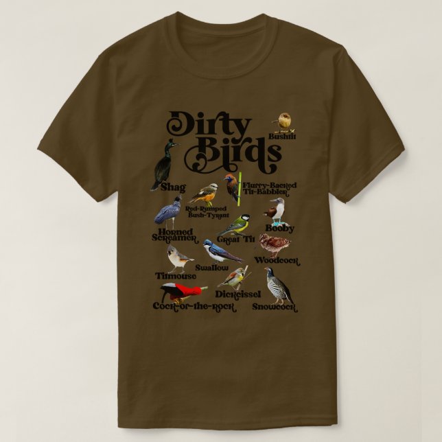 T-shirt Dirty Birds Foul (Design devant)