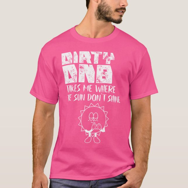 T-shirt Dirty Dnb Drum Dubstep N Basse (Devant)
