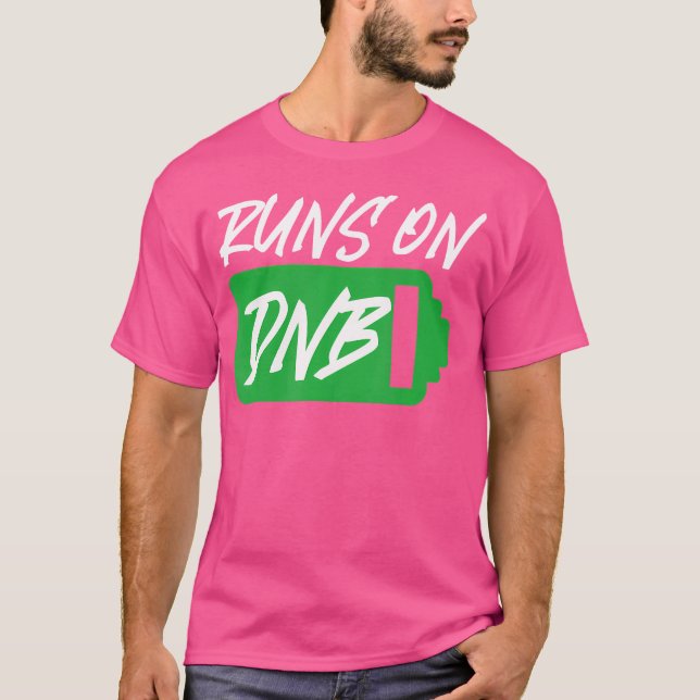 T-shirt Dirty Dnb Drum Dubstep N Basse (Devant)