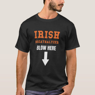 T-shirt Dirty Irish Breathalyzer Jour de la Saint Patrick 