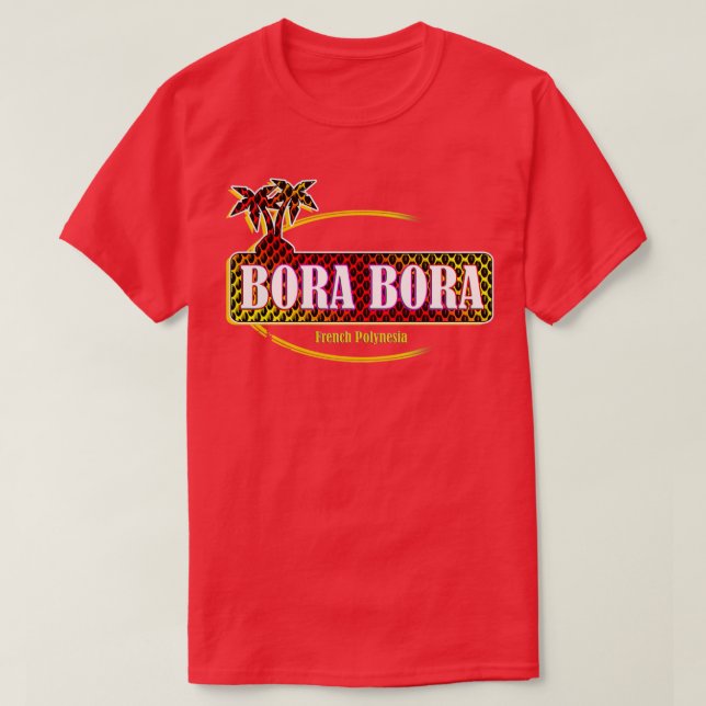T-shirt Dis-le Bora Bora (Design devant)