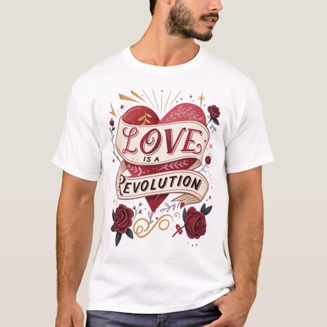 T-shirt Dis-le sans dire un mot. (Devant)