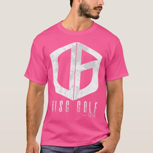 T-shirt Disc Golf Elite Hommes Femme (Devant)