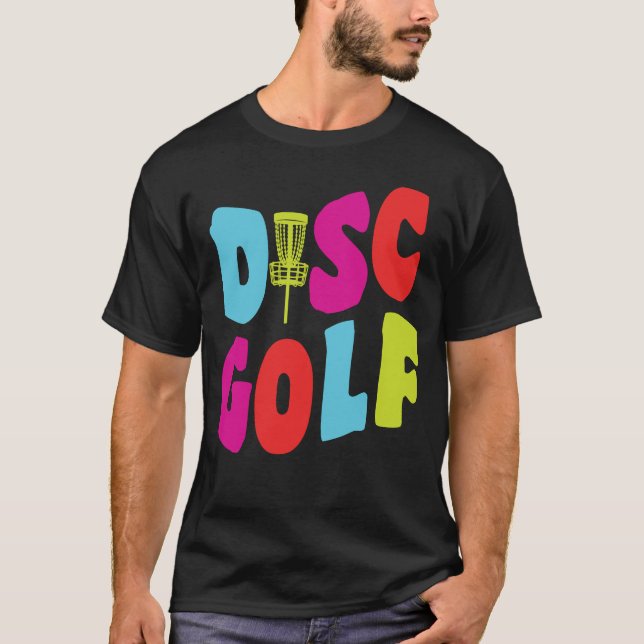 T-shirt Disc Golf Funny Disc (Devant)