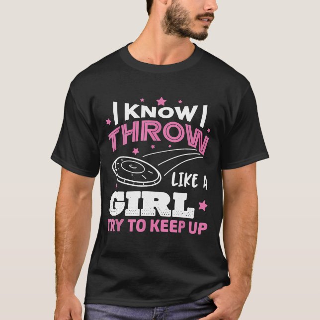 T-shirt Disc Golf Golfing (Devant)