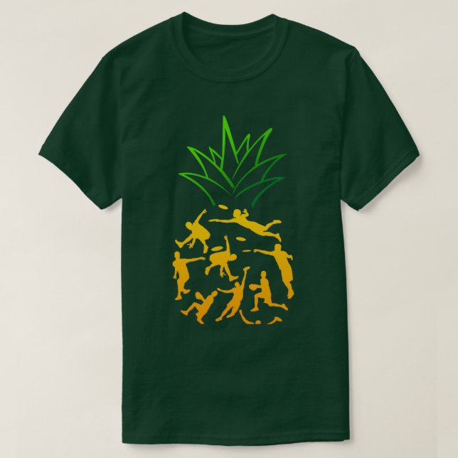 T-SHIRT DISC GOLF PINEAPPLE (Design devant)