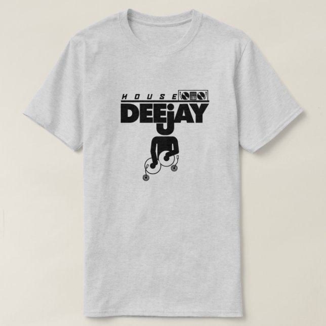 T-shirt Disc-jockey de Chambre (Design devant)