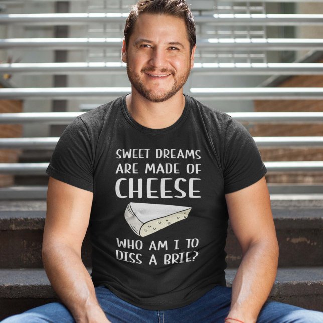 T-shirt Disc Un Brie (brie cheese shirt)