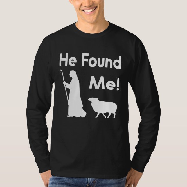 T-shirt Disciples de Jésus-Christ  Il m'a trouvé (Devant)