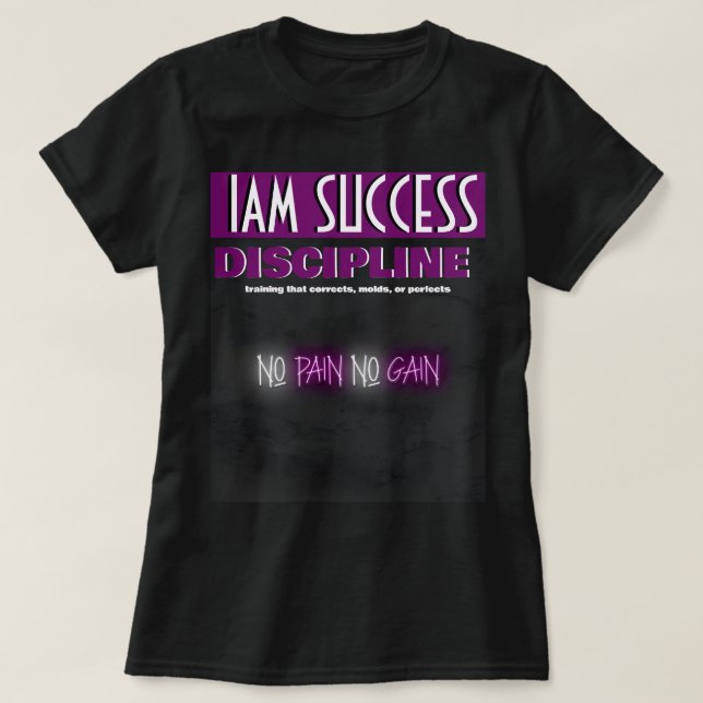 T-SHIRT DISCIPLINE (Design devant)