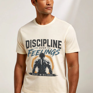 T-Shirt Discipline Avant les Sentiments – Construi