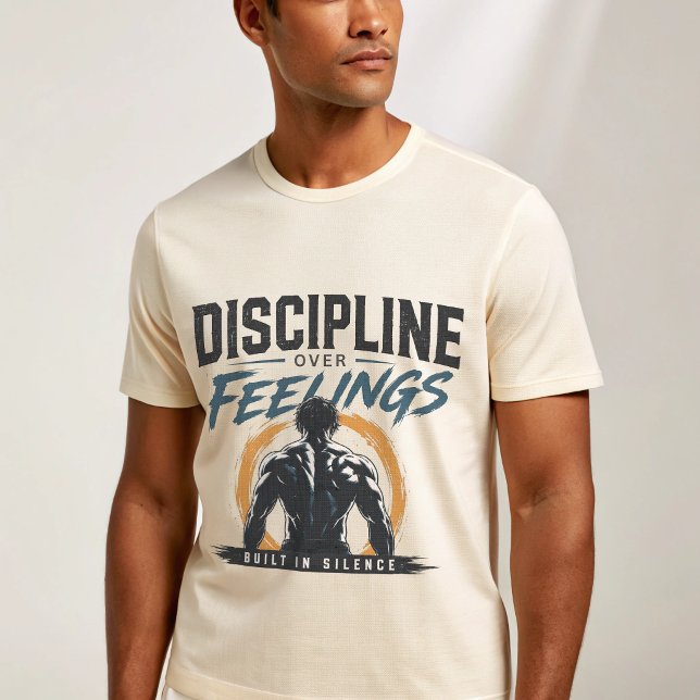 T-Shirt Discipline Avant les Sentiments – Construi (Créateur téléchargé)