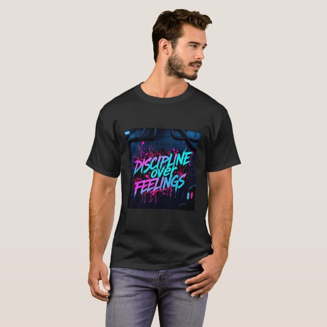 T-shirt Discipline Avant les Sentiments – Le Secret pour ê (Devant entier)