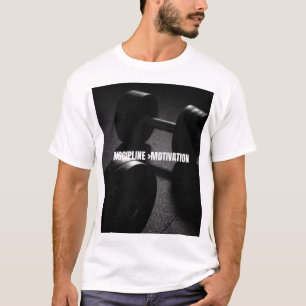 T-shirt Discipline plutôt que motivation