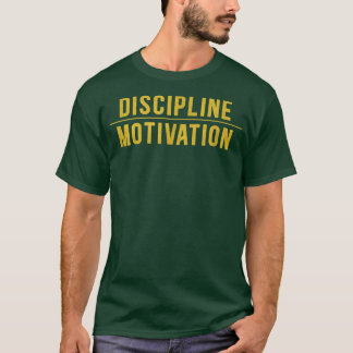 T-shirt Discipline Sur Motivation Gymnase Exercice Musc Hu