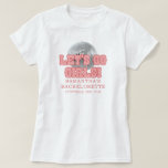 T-shirt Disco Bachelorette Party Retro Matching Custom<br><div class="desc">Let's Go Girls Bachelorette Disco themed shirt you can easily customize for your weekend of fun with the girls before the vow. Delight your girls with this simple and modern tees. Perfect for other special events and birthdays</div>