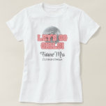 T-shirt Disco Bachelorette Weekend Party Retro les années<br><div class="desc">Let's Go Girls Bachelorette Disco chemise thématique vous pouvez facilement customiser pour votre week-end de plaisir avec les filles avant le voeu. Faites plaisir à vos filles avec ce tee - shirt simple et moderne. Parfait pour les autres événements spéciaux et anniversaires</div>