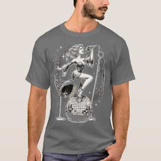 T-shirt Disco Ball Girl