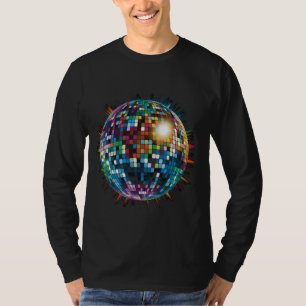 T-shirt Disco Ball Vintage Retro House discoball c