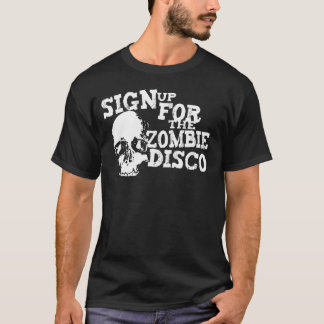 T-shirt Disco de zombi
