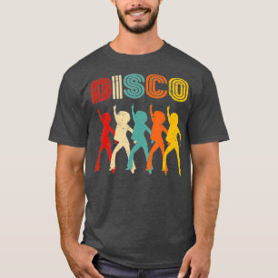 T-shirt Disco Disco Disco Disco Disco Disco Dancing vintag