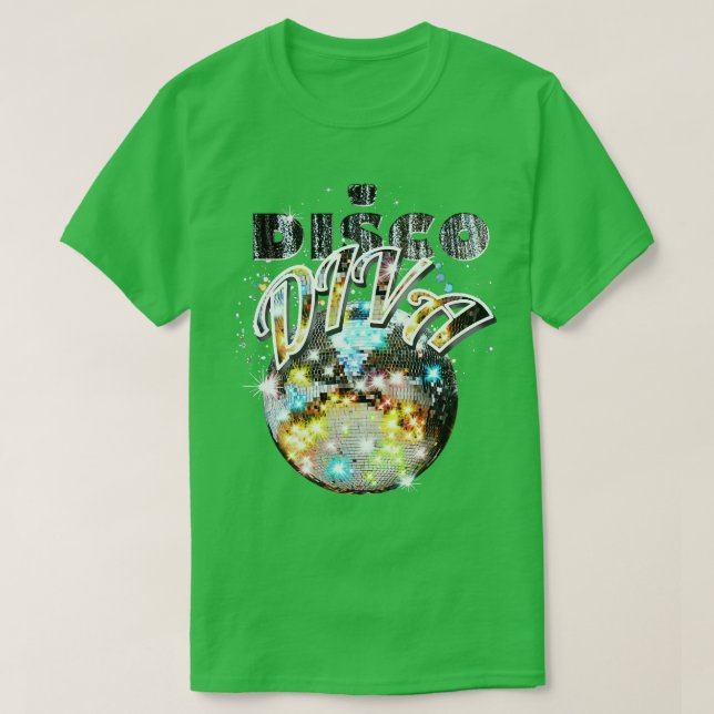T-shirt Disco Diva 1 (Design devant)