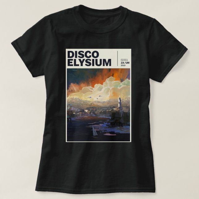 T-shirt Disco Elysium Essential T Shirt (Design devant)