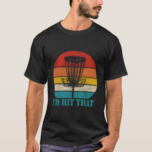 T-shirt Disco Golf Je Frapperais Ce Drôle Disque Vintage G