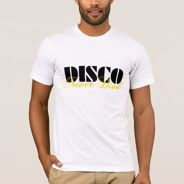 T-shirt Disco Jamais Mort (Devant)