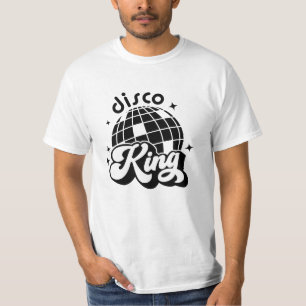 T-shirt Disco King Groom Mariée
