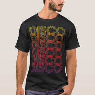 T-shirt Disco les années 70 80s Vieux Danse Retro Party
