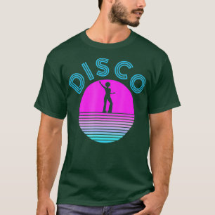 T-shirt Disco les années 70 Vintage Retro