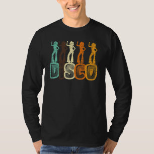 T-shirt Disco Musique Danse Danse Danse Colorful 70's Ret